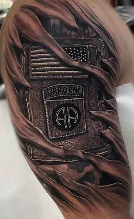 military tattoos near