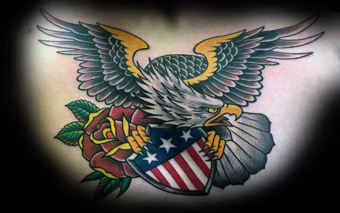 traditional-American-eagle-north-carolina-tattoo-shops